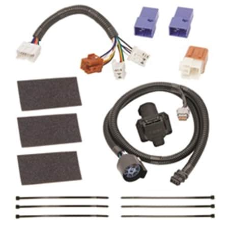 Abacus Replacement OEM Tow Package Wiring Harness 7-Way; 8.25 x 3.25 x 11.25 in. AB222078
